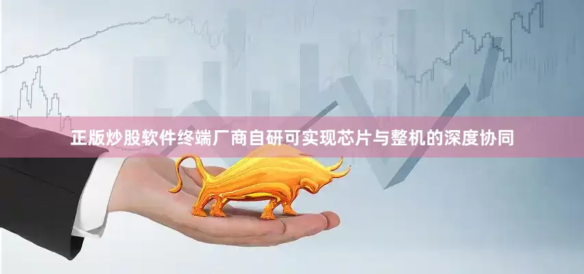 正版炒股软件终端厂商自研可实现芯片与整机的深度协同