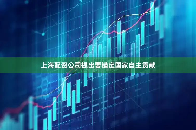 上海配资公司提出要锚定国家自主贡献